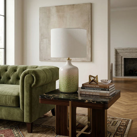 Modern European furniture - Gradient Ceramic Table Lamp - www.oroa.com