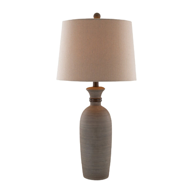 Modern European furniture - Gray Base Accent Table Lamp - www.oroa.com