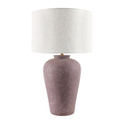 Modern European furniture - Painted Cement Linen Table Lamp - www.oroa.com
