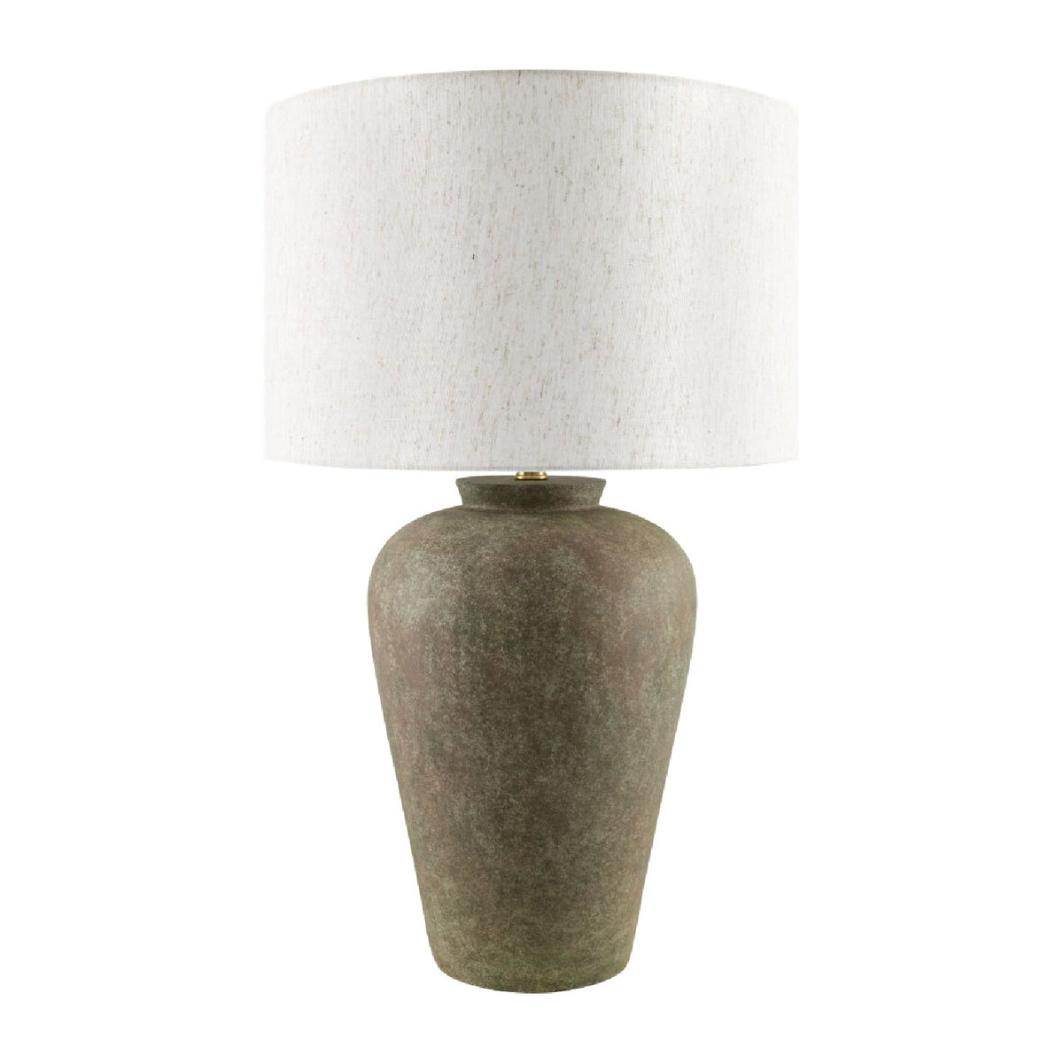 Modern European furniture - Painted Cement Linen Table Lamp - www.oroa.com