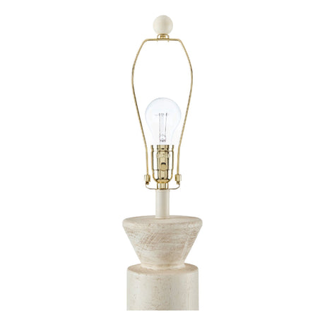 Modern European furniture - White Stacked Base Floor Lamp - www.oroa.com
