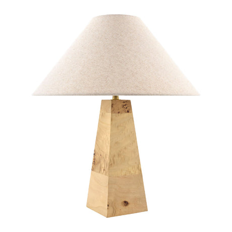 Modern European furniture - Rubberwood Base Accent Table Lamp - www.oroa.com