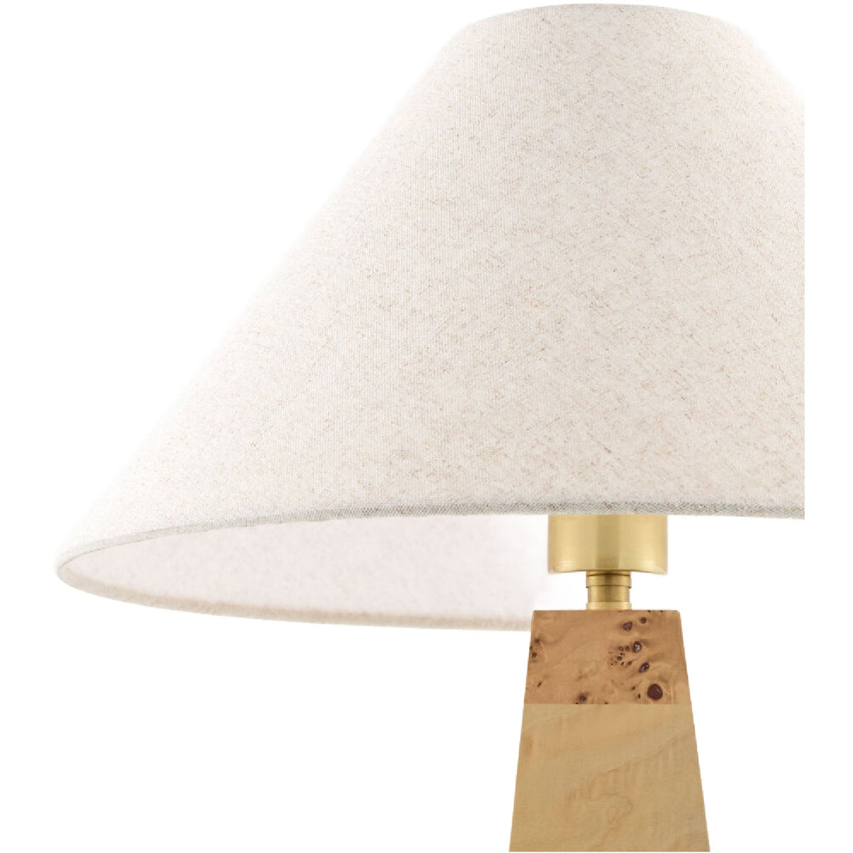 Modern European furniture - Rubberwood Base Accent Table Lamp - www.oroa.com