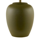 Modern European furniture - Ceramic Beige Linen Table Lamp - www.oroa.com