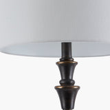 Modern European furniture - Linen Drum Shade Floor Lamp - www.oroa.com