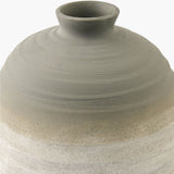 Modern furniture - Gray Glazed Ceramic Vase - www.oroa.com