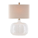 Modern European furniture - Clear Glass Table Lamp - www.oroa.com