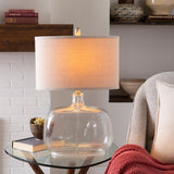 Modern European furniture - Clear Glass Table Lamp - www.oroa.com