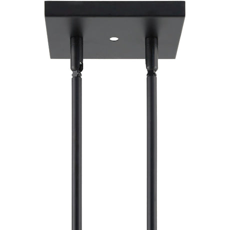 Modern European furniture - 4-Light Clear Glass Linear Chandelier - www.oroa.com
