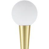 Modern European furniture -  Conical Metal Accent Table Lamp - www.oroa.com