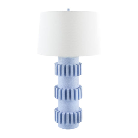 Modern European furniture - Modern Carved Accent Table Lamp - www.oroa.com