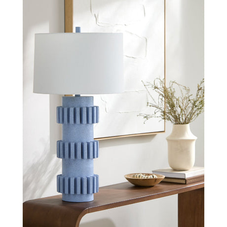 Modern European furniture - Modern Carved Accent Table Lamp - www.oroa.com