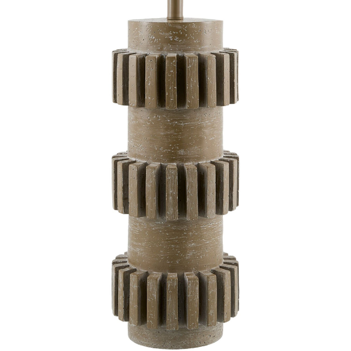 Modern European furniture - Modern Carved Accent Table Lamp - www.oroa.com