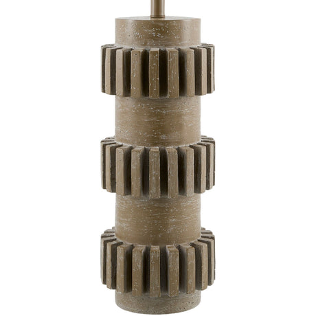 Modern European furniture - Modern Carved Accent Table Lamp - www.oroa.com