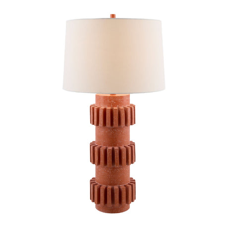 Modern European furniture - Modern Carved Accent Table Lamp - www.oroa.com