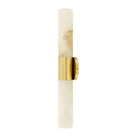 Modern European furniture - White Stone Tube Wall Lamp - www.oroa.com