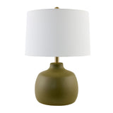 Modern European furniture - Hand-painted Base Accent Table Lamp - www.oroa.com