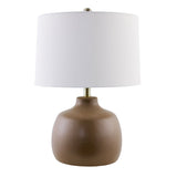 Modern European furniture - Hand-painted Base Accent Table Lamp - www.oroa.com