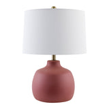 Modern European furniture - Hand-painted Base Accent Table Lamp - www.oroa.com