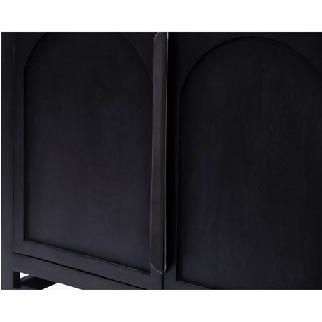 Modern furniture - Mango Wood 2-Door Cabinet - www.oroa.com