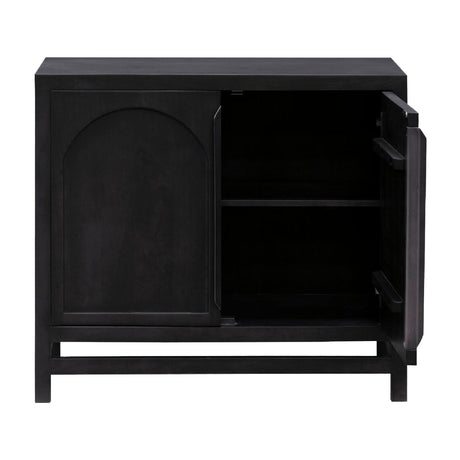 Modern furniture - Mango Wood 2-Door Cabinet - www.oroa.com