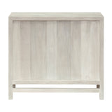Modern furniture - Mango Wood 2-Door Cabinet - www.oroa.com