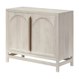 Modern furniture - Mango Wood 2-Door Cabinet - www.oroa.com