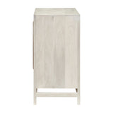 Modern furniture - Mango Wood 2-Door Cabinet - www.oroa.com