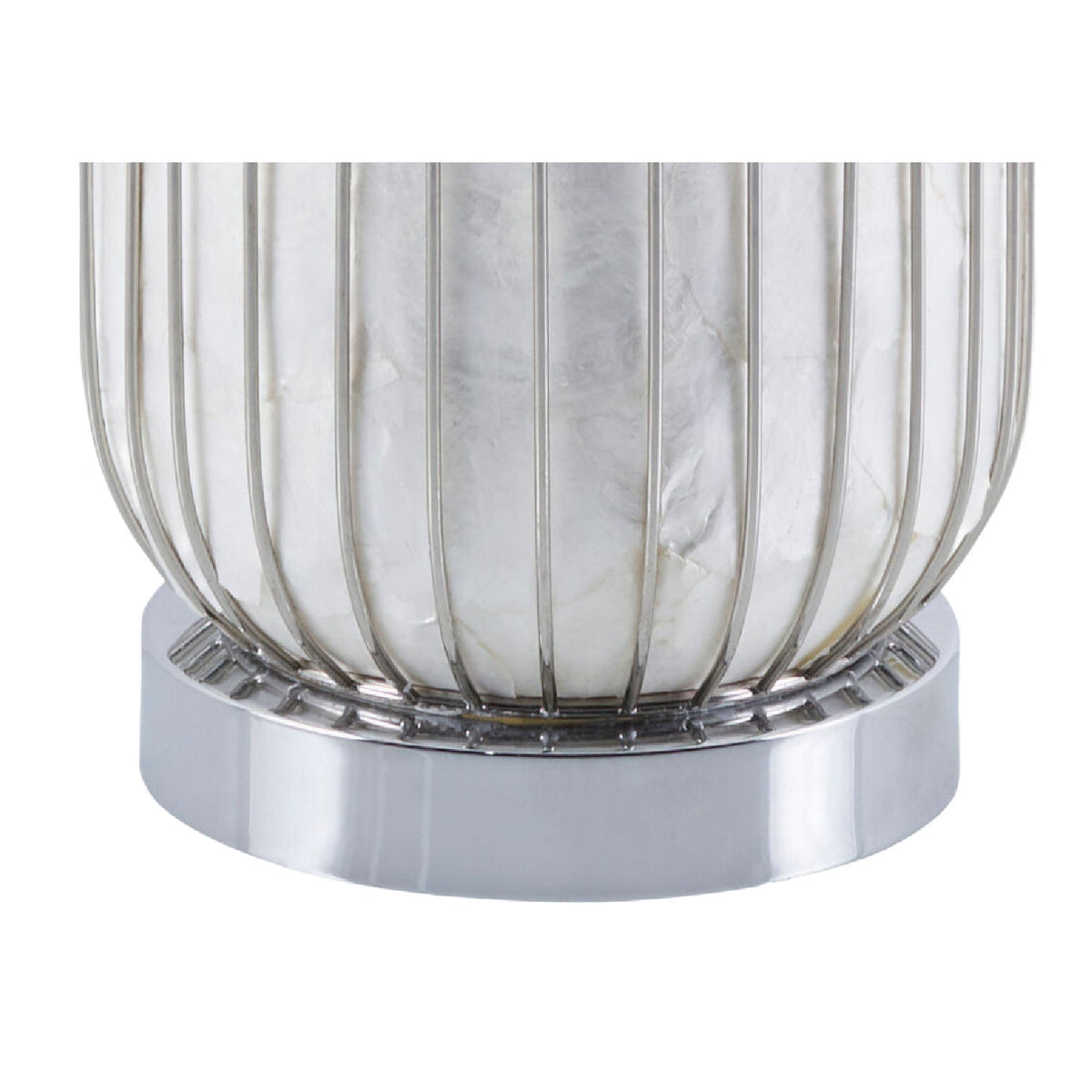 Modern European furniture - White Shell Accent Table Lamp - www.oroa.com
