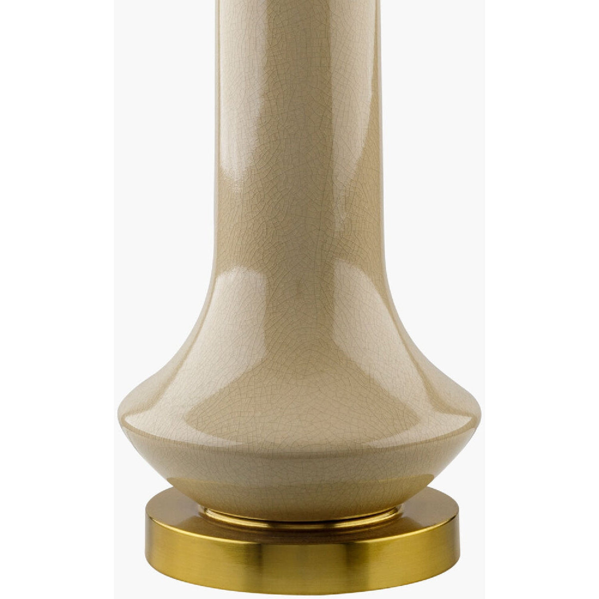 Modern European furniture - Distressed Cream Ceramic Table Lamp - www.oroa.com