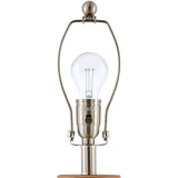 Modern European furniture - Brown Geometrical Accent Table Lamp - www.oroa.com