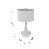 Modern European furniture - Braided Natural Seagrass Table Lamp - www.oroa.com