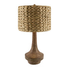 Modern European furniture - Braided Shade Accent Table Lamp - www.oroa.com