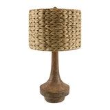 Modern European furniture - Braided Shade Accent Table Lamp - www.oroa.com