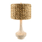 Modern European furniture - Braided Shade Accent Table Lamp - www.oroa.com