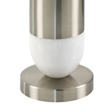 Modern European furniture - Silver Wrapped Marble Table Lamp - www.oroa.com