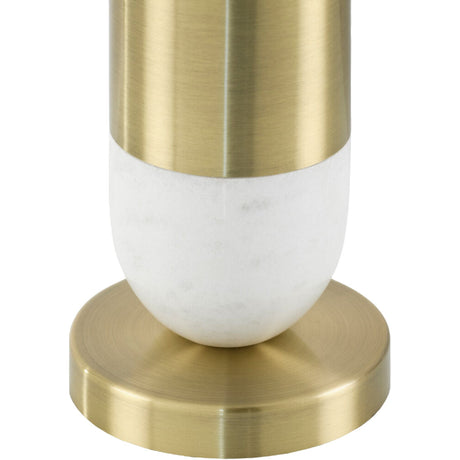 Modern European furniture - Gold Wrapped Marble Table Lamp - www.oroa.com