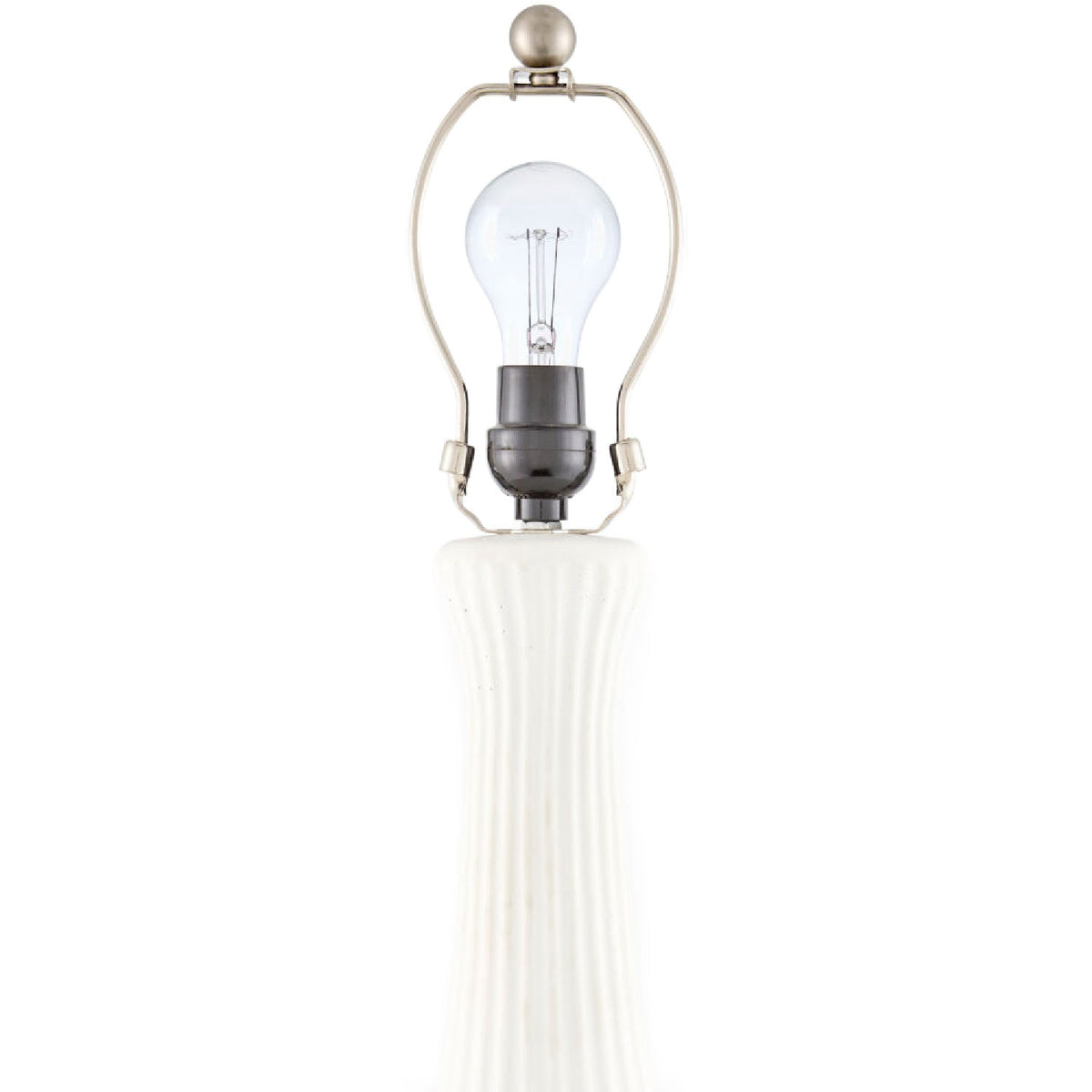 Modern European furniture - White Concrete Linen Table Lamp - www.oroa.com