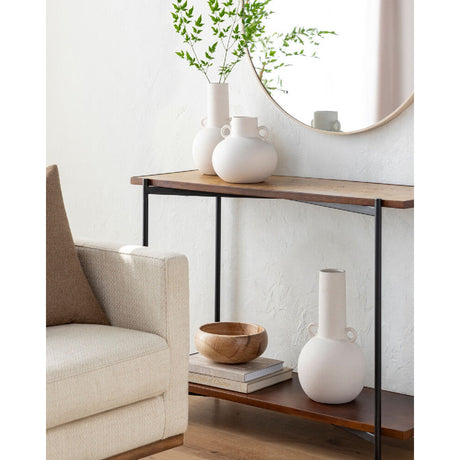 Modern European furniture - Long-Necked Ceramic Vases (3) - www.oroa.com