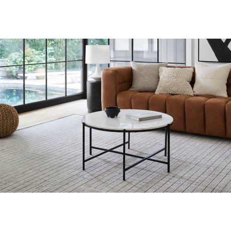 Modern furniture - Hand-Loomed Square Pattern Carpet - www.oroa.com