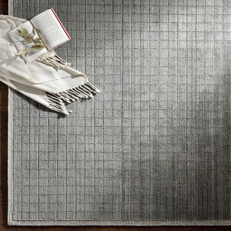 Modern furniture - Hand-Loomed Square Pattern Carpet - www.oroa.com