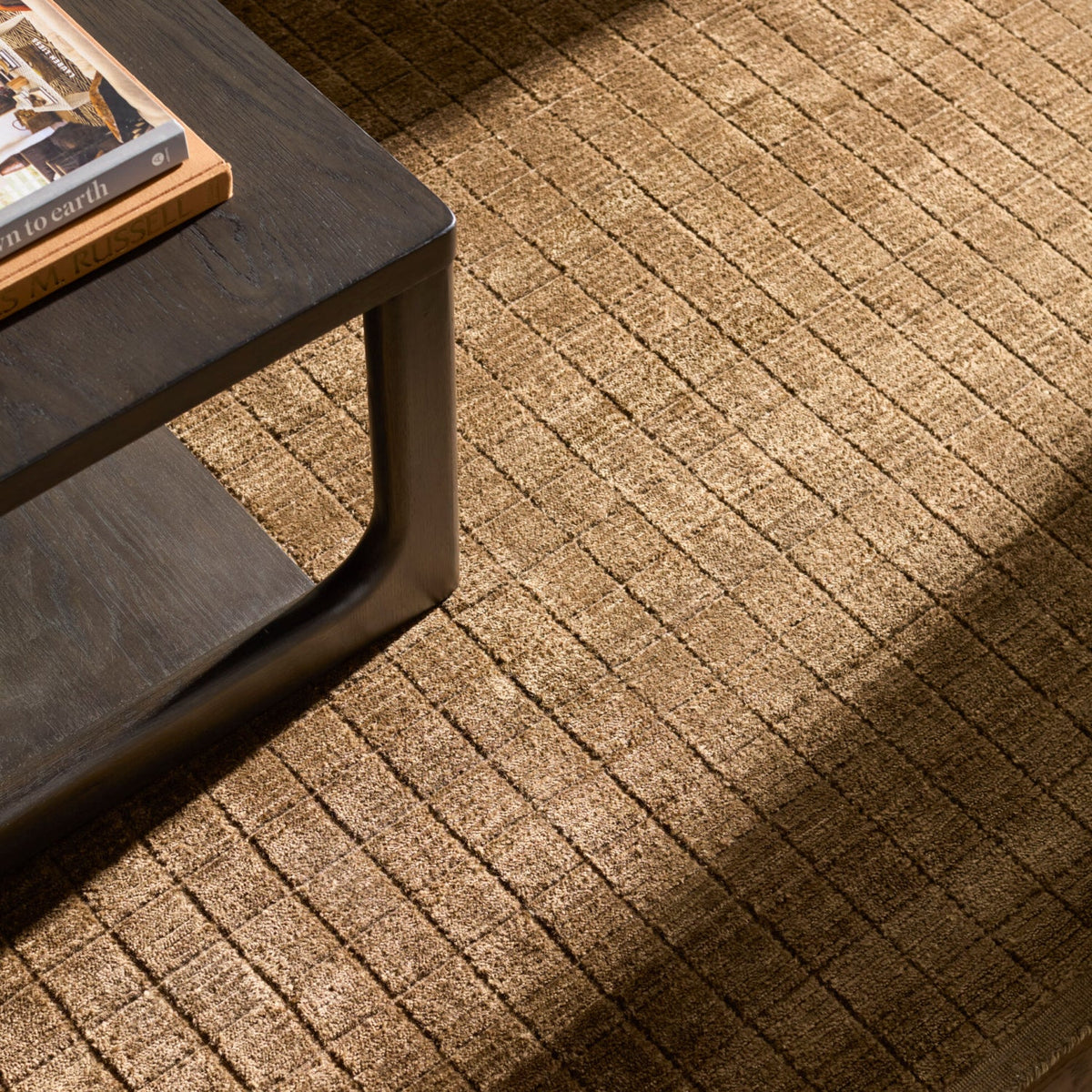 Modern furniture - Hand-Loomed Square Pattern Table Runner - www.oroa.com