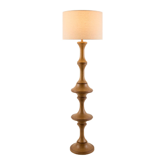 Modern European furniture - Brown Steel Accent Floor Lamp - www.oroa.com