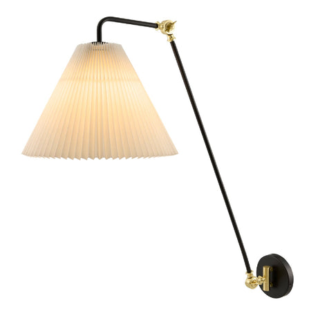 Modern European furniture - White Pleated Shade Wall Lamp - www.oroa.com