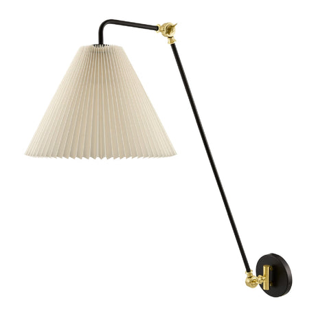 Modern European furniture - White Pleated Shade Wall Lamp - www.oroa.com