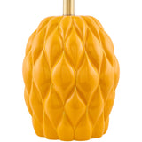 Modern European furniture - Reliefed Ceramic Accent Table Lamp - www.oroa.com