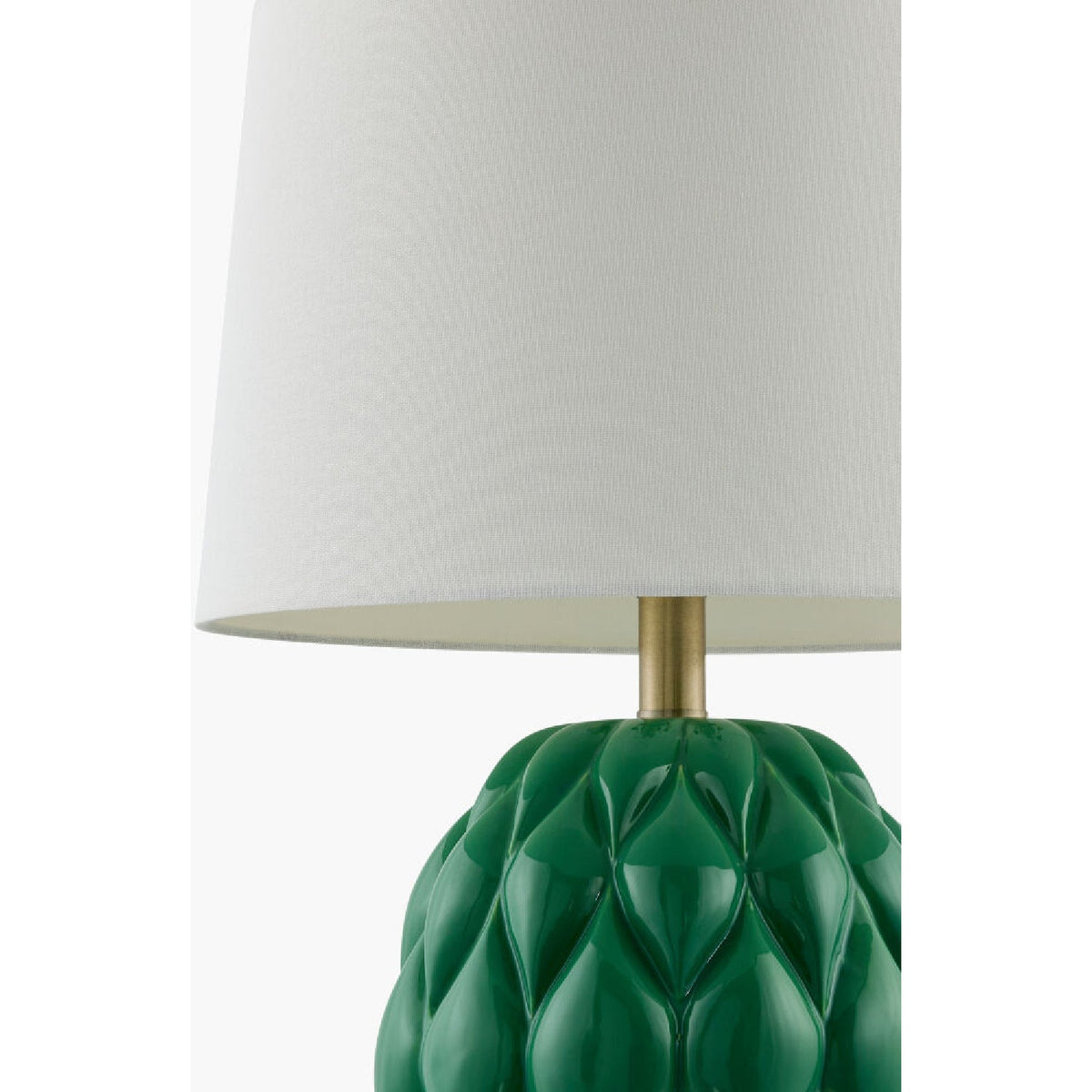 Modern European furniture - Reliefed Ceramic Accent Table Lamp - www.oroa.com