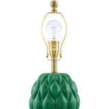 Modern European furniture - Reliefed Ceramic Accent Table Lamp - www.oroa.com