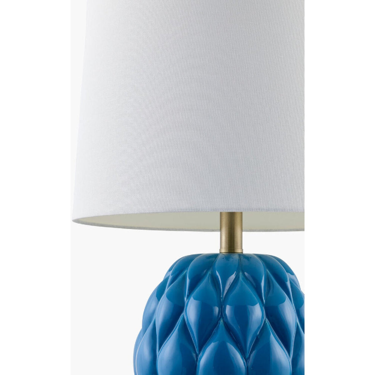 Modern European furniture - Reliefed Ceramic Accent Table Lamp - www.oroa.com