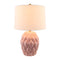 Modern European furniture - Reliefed Ceramic Accent Table Lamp - www.oroa.com
